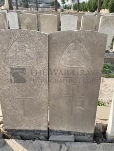 BAGHDAD (NORTH GATE) WAR CEMETERY - ROBJENT, A